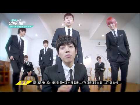 140218 Official Mnet update - This is INFINITE love test