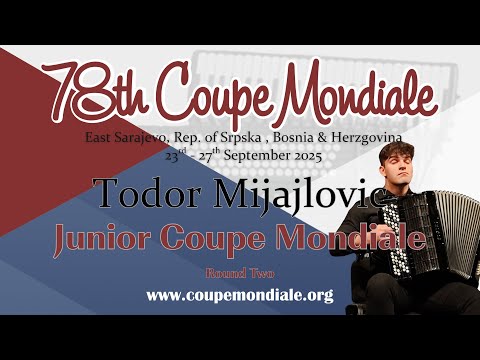 Todor Mijajlovic - Serbia - Junior Coupe Mondiale 2025 - Round 2