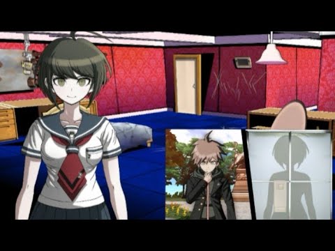 Komaru watches something