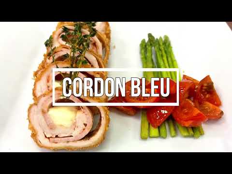 Perfect Chicken Cordon Bleu | Chicken Cordon Bleu with Creamy Cheese Sauce