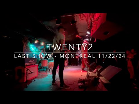 TWENTY2 - LAST SHOW - Winter Sucks + Catch 22