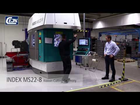 INDEX MS 22-8 ribbon-cutting ceremony at CEJN