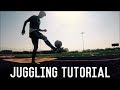 How To Juggle a Football/Soccer Ball | Beginner Tutorial | Improve Your Ball Control