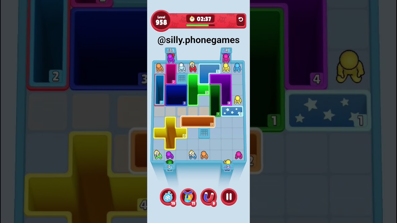 Drop Away Level 958 Walkthrough Solution