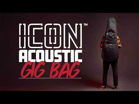 Gator Acoustic Guitar Gig Bag Semi-Rigid Padded Case for Dreadnaught, Blue image 11