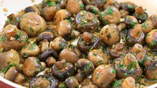Garlic Mushrooms Recipe