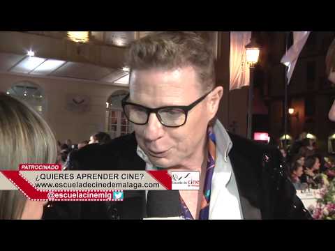 Jorge Cadaval @J Cadaval y Kent Appledorn @KenApples en la Alfombra Roja del #17festivalmalaga #fund