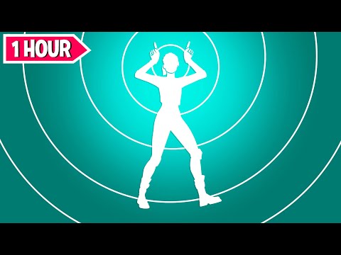 Fortnite REBELLIOUS Emote 1 Hour Version! (Doja Cat - Paint The Town Red)