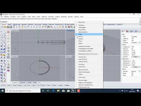 Rhinoceros Tutorial#9 Bracciale sottile rigido_PRINCIPIANTI