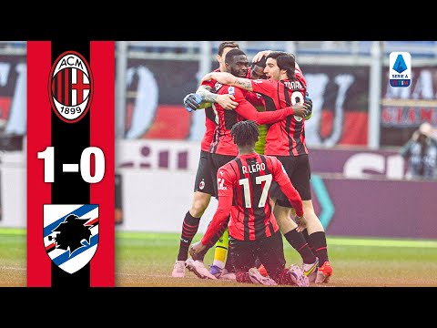 Leão scores from a Maignan assist 😲 | AC Milan 1-0 Sampdoria | Highlights Serie A