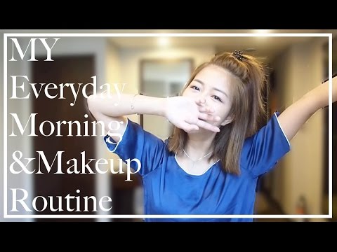 我的日間護膚和化妝步驟My Everyday Morning & Makeup Routine｜小A Video