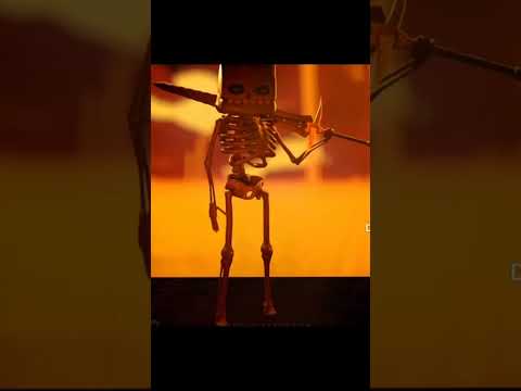 weather skeleton in real life #weatherskeleton#minecraftshorts