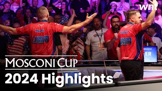 The BEST moments of the 2024 Mosconi Cup in Orlando