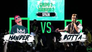 BOTTA VS HANDER - Jornada 2 (Grupo 2) - Most Wanted Spain (OFICIAL)