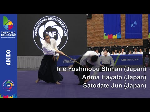 Irie Yoshinobu Shihan Aikido Embukai at The World Games 2022 in USA