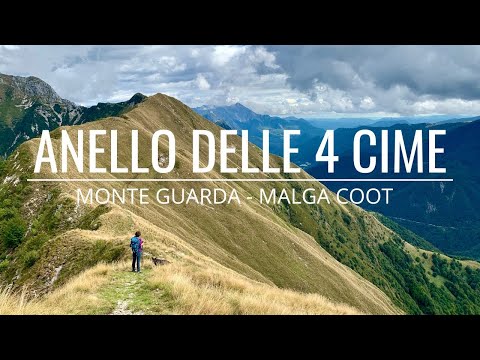 Anello delle 4 cime - Monte Guarda - Malga Coot - Trekking Friuli Venezia Giulia