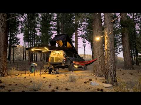 Escaping the Daily Grind: Solo Off-Grid Camping in Big Bear, CA