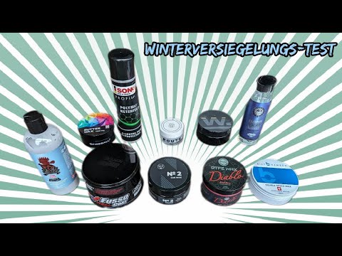 Winter Versiegelungs Wachs Vergleich über 3 Monate - Soft99, Neowax, Dodo Juice, Fireball, Sonax