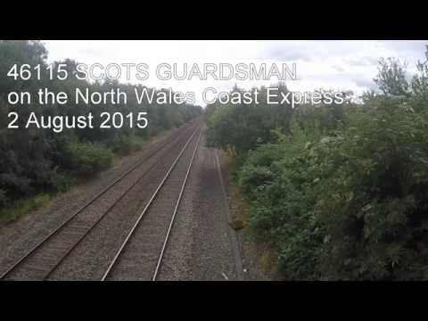 Scots Guardsman through Deeside