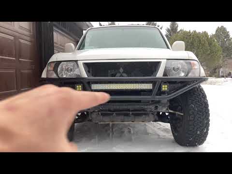 Gen 3 Montero Bumper and front end mods!