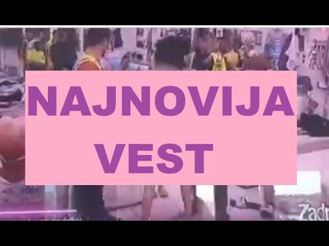 S K A N D A L - ISPLIIVAO CEO NECENZIRIIISAN SNIIMAK  #zadruga #zadrugainfo