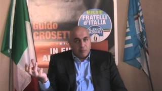 #Elezioni2014 Regionali del Piemonte: Intervista al candidato presidente Guido Crosetto