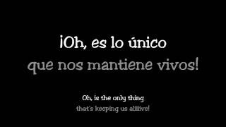 Never Look Back - The Nearly Deads - Español