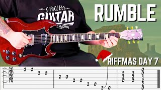 Link Wray | Rumble Guitar Tutorial | FREE DOWNLOADABLE TAB | Rumble Guitar Riff Lesson | Lead Guitar