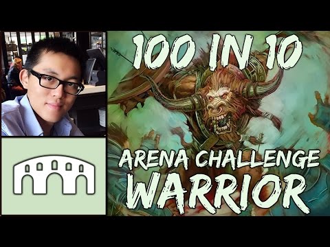 [Hearthstone] 100 in 10 Arena Challenge Run 5 Warrior Part #2: Amaz Life Lessons