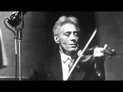 Fritz Kreisler plays Liebesleid