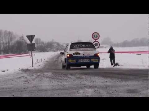 Michał Smyka / Bartomiej Szurlej - Renault Clio - KJS Rajd Biecki "Barbórka 2012" Biecz 09-12-2012