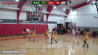 Montclair Women's Basketball Highlights vs NJCU February 5, 2020