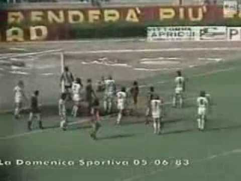 LECCE-Arezzo 2-1 - 05/06/1983 - Campionato Serie B 1982/'83 - 18.a giornata di ritorno
