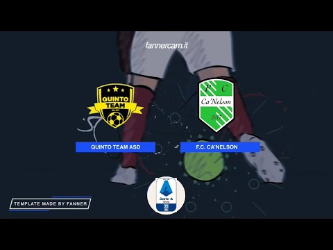 QUINTO TEAM A.S.D. vs F.C. CA’NELSON 3-0 – HIGHLIGHTS