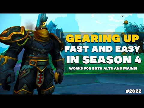 How to gear up Fast and Easy! | Shadowlands Season 4