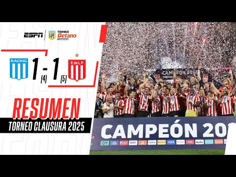 Video: ESTUDIANTES CAMPEÓN DEL FÚTBOL ARGENTINO