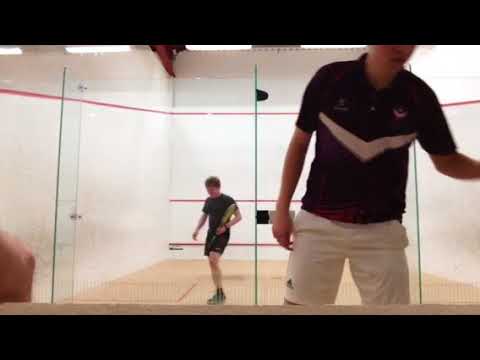 Jaymie Haycocks vs Fergus Richards squash