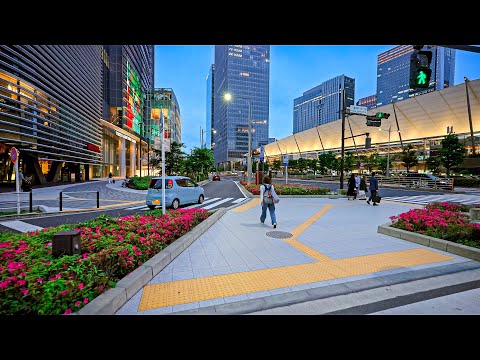 Central Tokyo Walking Tour: Nihonbashi to Marunouchi • 4K HDR