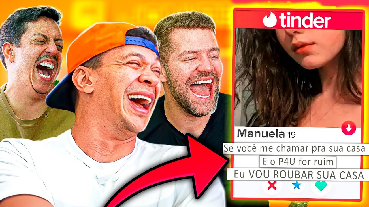 PERDERAM A NOÇÃO NO TINDER 🤣 (ft. Renato Albani & Victor Sarro)