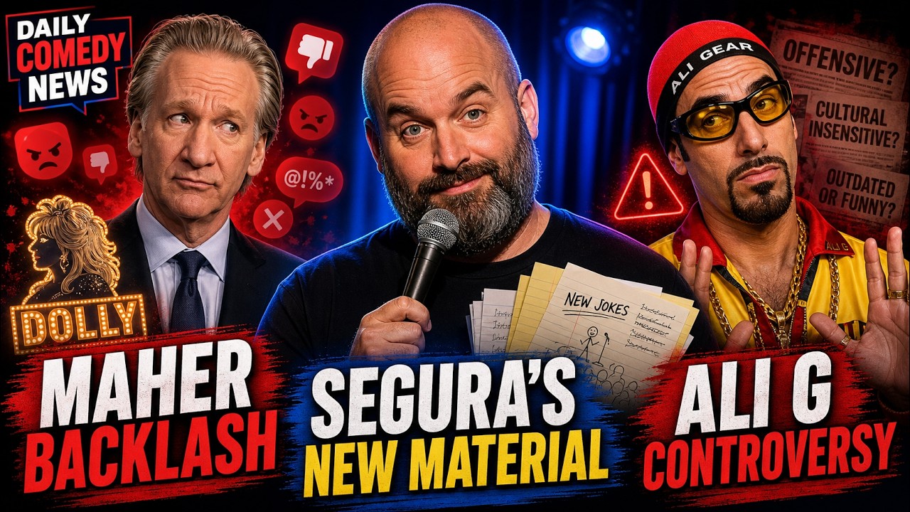 Bill Maher Dolly Parton Backlash, Tom Segura’s New Material, and Ali G Controversy