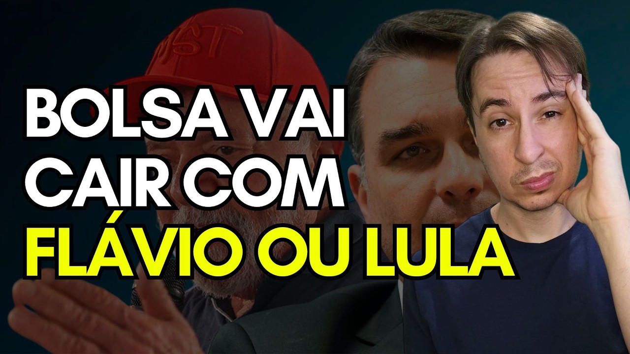 Melhor Vender? "A Bolsa vai cair com Lula ou Flávio", novo medo do mercado de ações