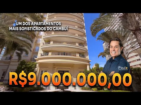 UM VERDADEIRO ÍCONE NO CAMBUÍ R$9.000.000,00 APARTAMENTO ALTO PADRÃO CAMPINAS-SP PAULO MAIS NEGÓCIOS