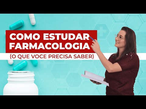 Como ESTUDAR farmacologia (o que você precisa saber)