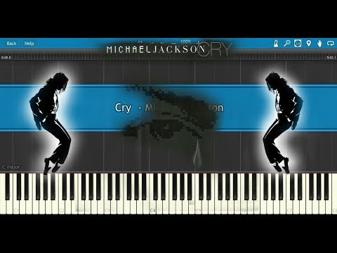 Cry - Michael Jackson piano tutorial