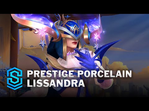 Prestige Porcelain Lissandra Wild Rift Skin Spotlight