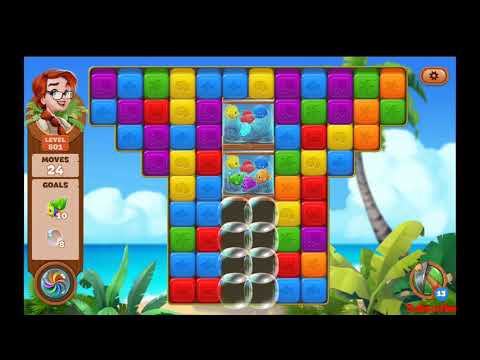 Lost Island Blast Adventure Level 801 NO BOOSTERS - A S GAMING