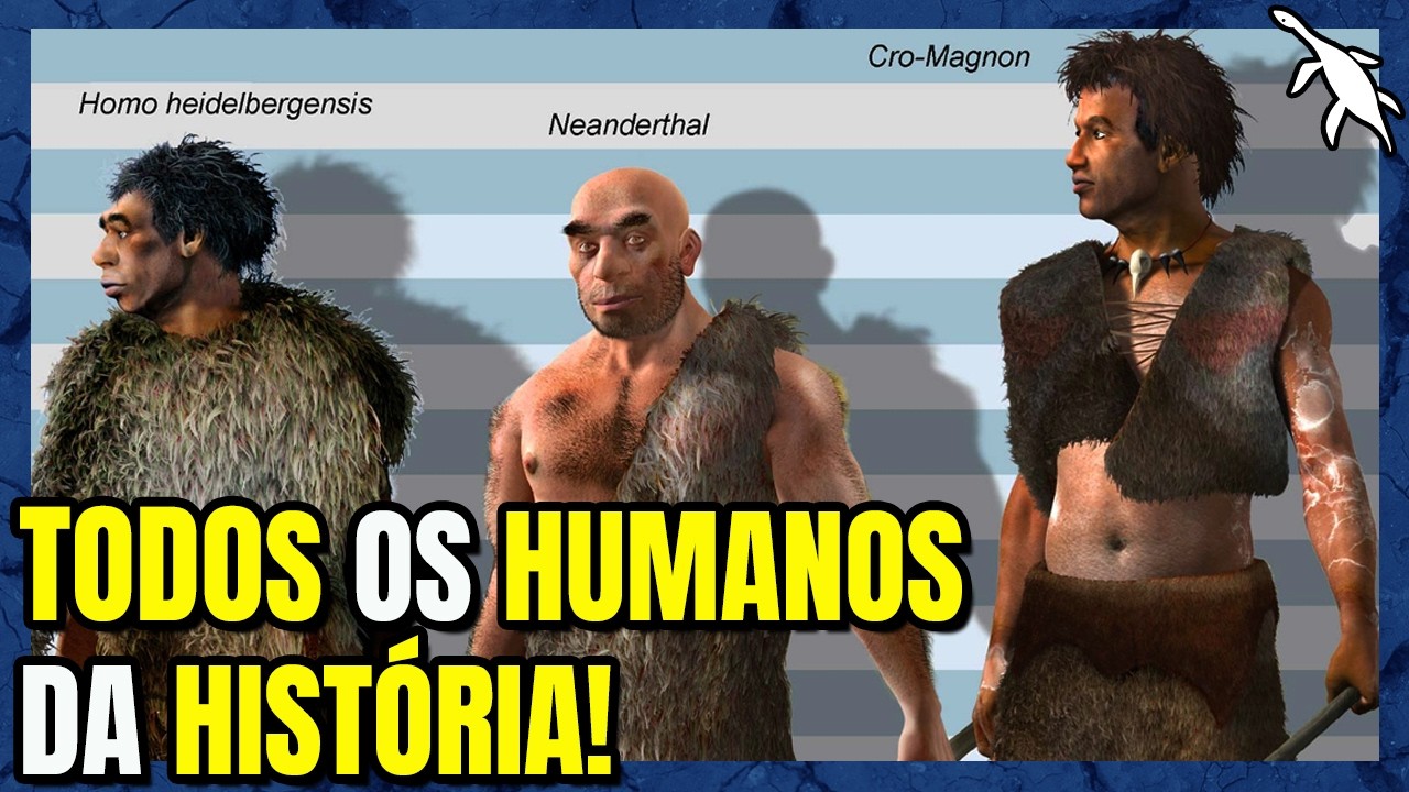 TODAS as ESPÉCIES HUMANAS da HISTÓRIA!
