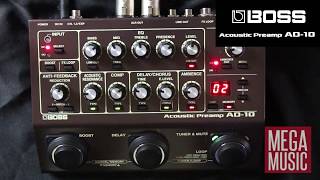Video thumbnail for BOSS AD-10 Acoustic Preamp Review (AD10) by Mega Music