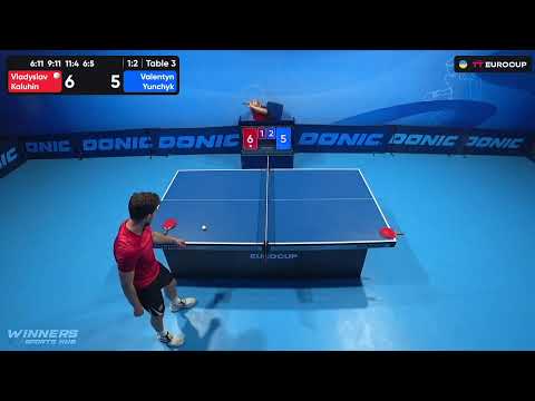 13:40 Vladyslav Kaluhin - Valentyn Yunchyk 22.08.2023 TT Euro.Cup  Ukraine Star. TABLE 3