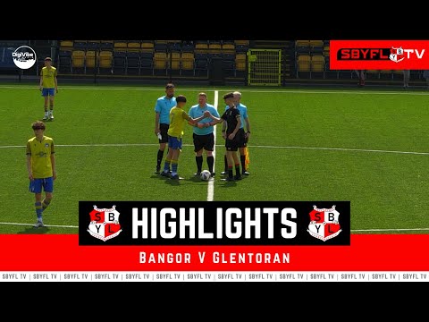 Bangor v Glentoran - Under 15 Premier Knockout Cup Final - May 2024